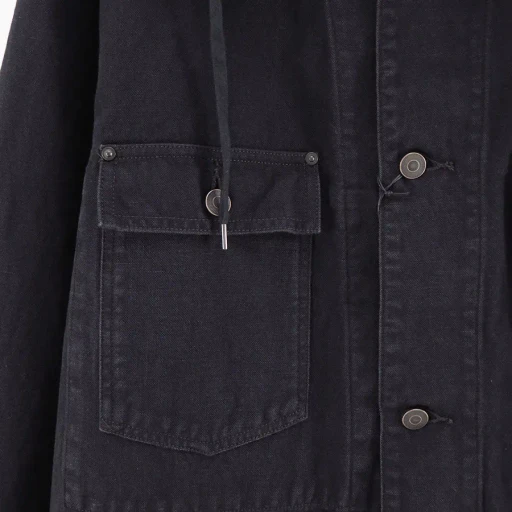 Vintage Silk Hemp Coverall Jacket
