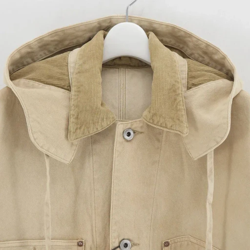 Vintage Silk Hemp Coverall Jacket