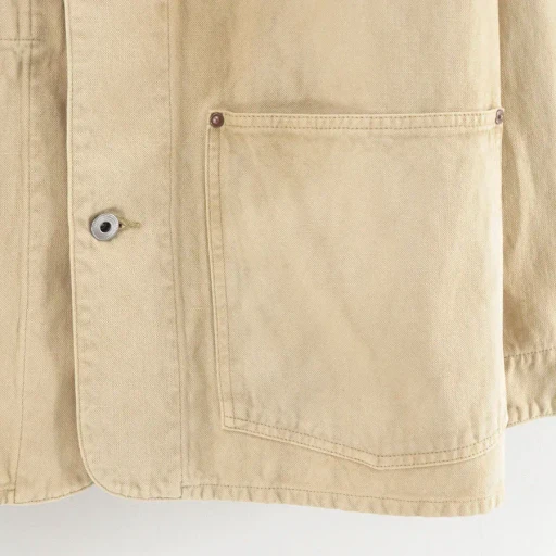 Vintage Silk Hemp Coverall Jacket
