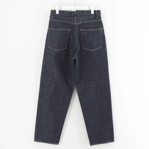 Hard Twist Denim Wide Pants