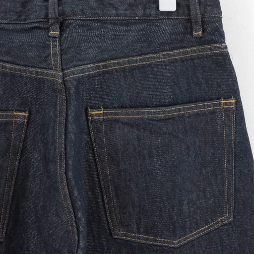 Hard Twist Denim Wide Pants