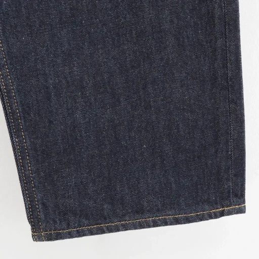 Hard Twist Denim Wide Pants