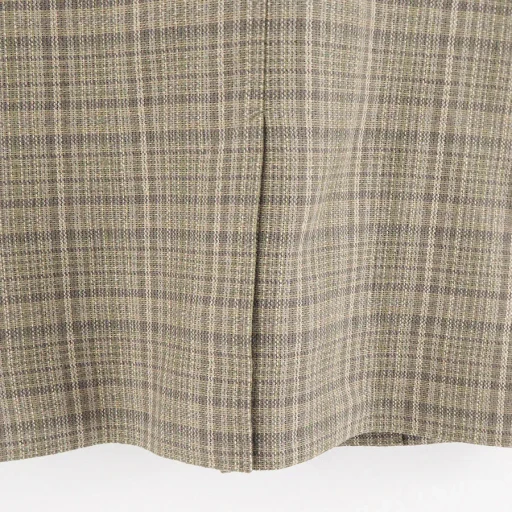 Silk Linen Nep Check Jacket