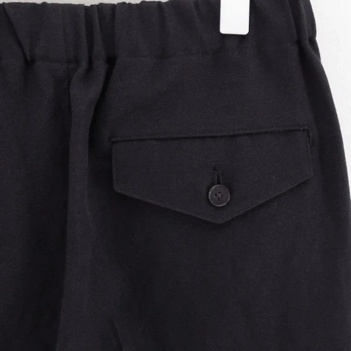 Wool Cotton Linen Ox Drawstring Pants