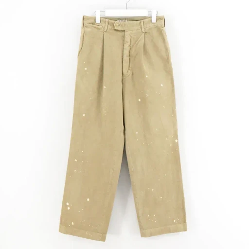 Garment-Dyed Finx Light Chino One-Tuck Wide Pants