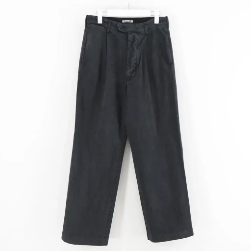 Garment-Dyed Finx Light Chino One-Tuck Wide Pants