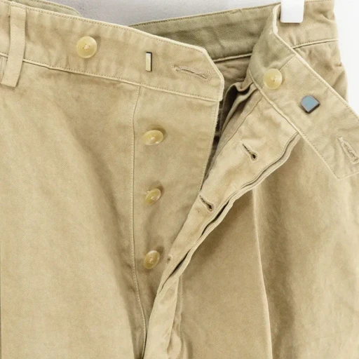 Garment-Dyed Finx Light Chino One-Tuck Wide Pants