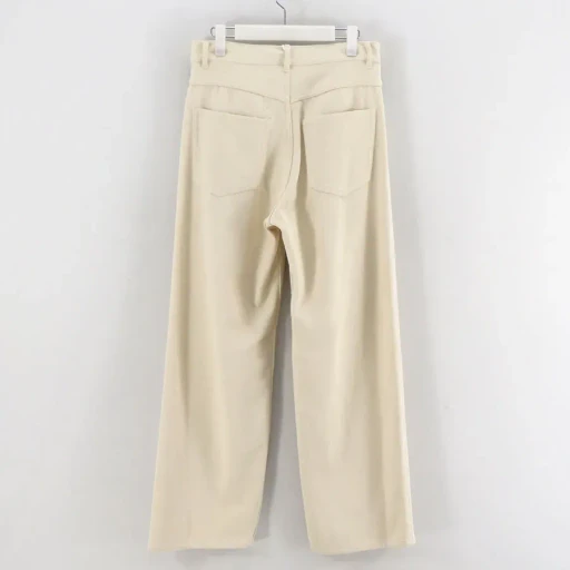 Silk Nep Denim 5P Wide Pants