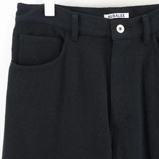 Silk Nep Denim 5P Wide Pants