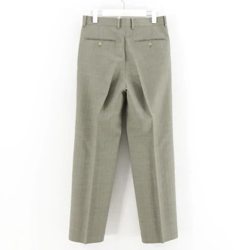 Bluefaced Wool Two-Tuck Slacks