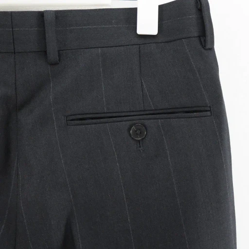 Bluefaced Wool Two-Tuck Slacks