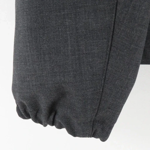 Bonded Tropical Wool Zip Blouson