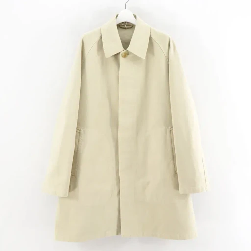Garment-Dyed Organic Cotton Heavy Twill Short Coat