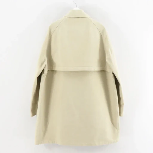 Garment-Dyed Organic Cotton Heavy Twill Short Coat