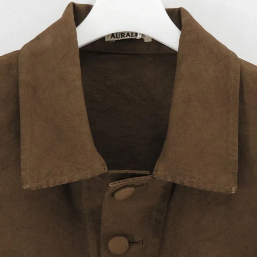 Garment-Dyed Organic Cotton Heavy Twillshort Work Jacket