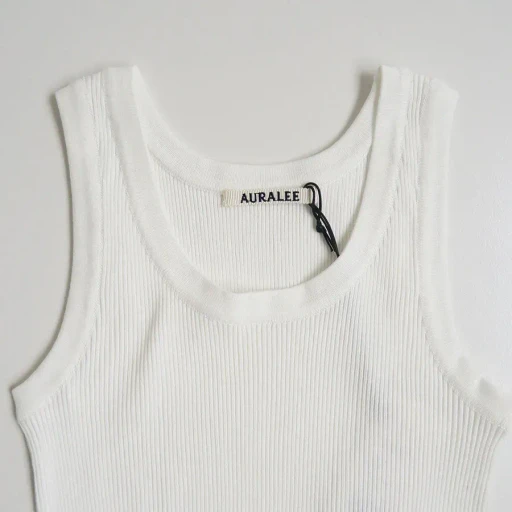 Giza High Gauge Rib Knit Tank
