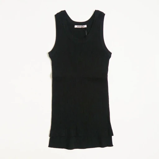 Giza High Gauge Rib Knit Tank