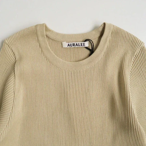 Giza High Gauge Rib Knit Tee
