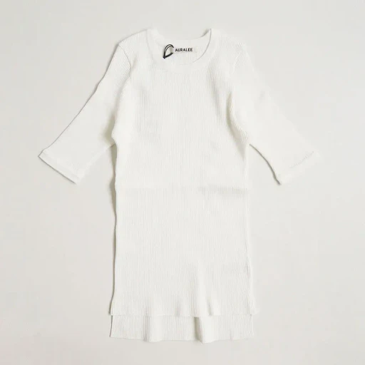 Giza High Gauge Rib Knit Tee