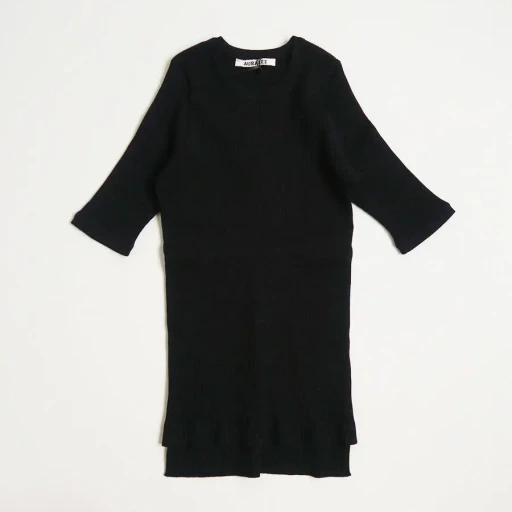 Giza High Gauge Rib Knit Tee