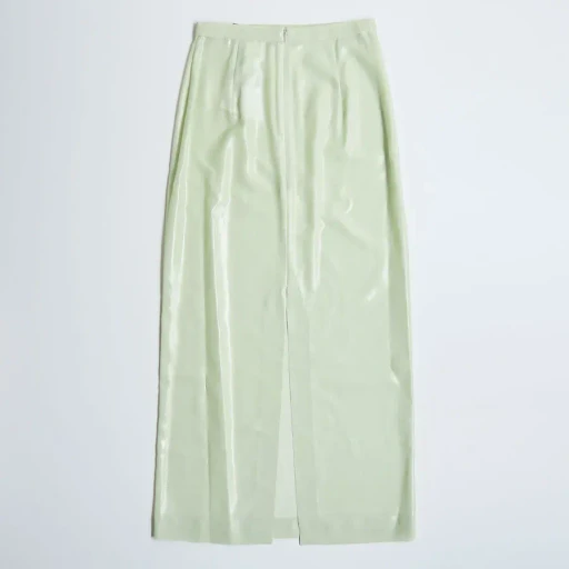 Foil Printed Silk Lawn Skirt