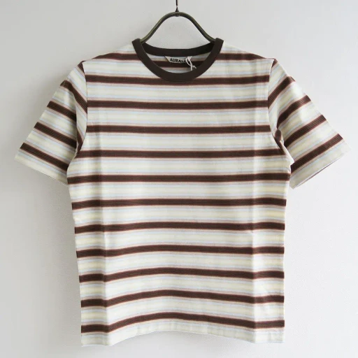 Gradient Stripe Jersey Tee