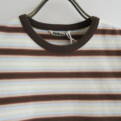 Gradient Stripe Jersey Tee