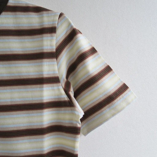 Gradient Stripe Jersey Tee