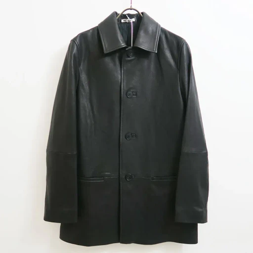 Textured Lamb Leather Blouson