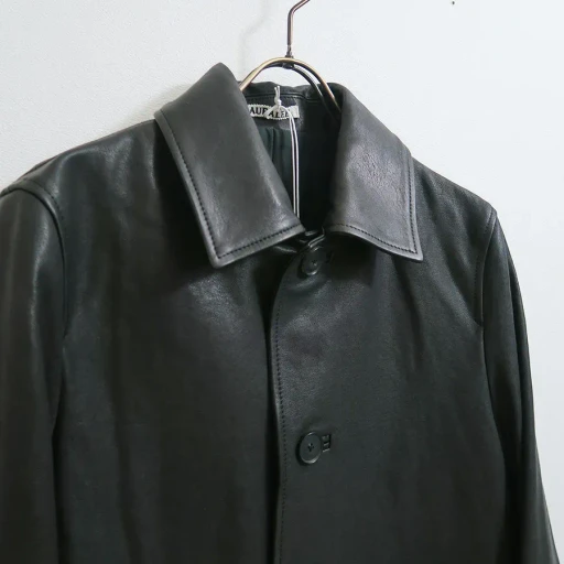 Textured Lamb Leather Blouson