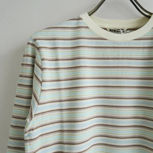 Gradient Stripe Jersey L/S Tee