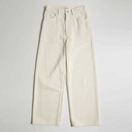 Silk Nep Denim 5P Wide Pants