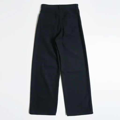 Silk Nep Denim 5P Wide Pants