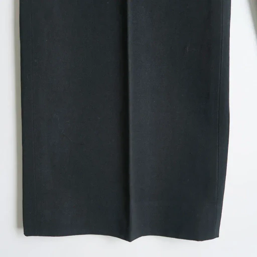 High-Twist Wool Linen Twill Slacks