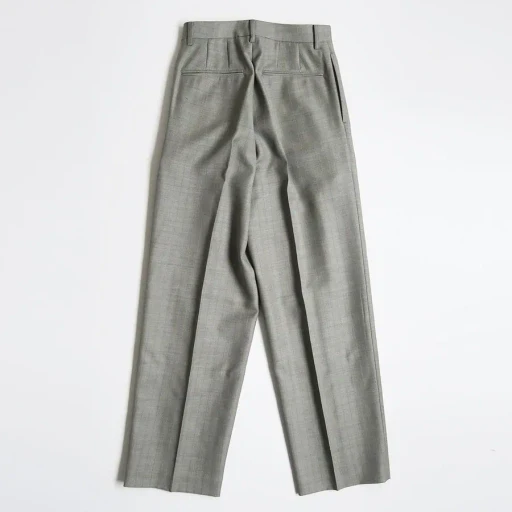 Bluefaced Wool Two-Tuck Slacks