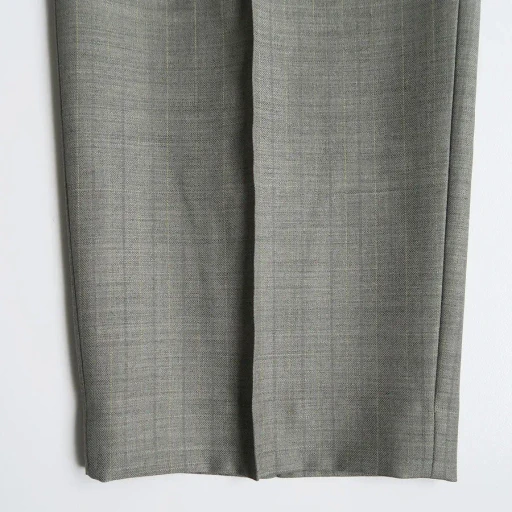 Bluefaced Wool Two-Tuck Slacks