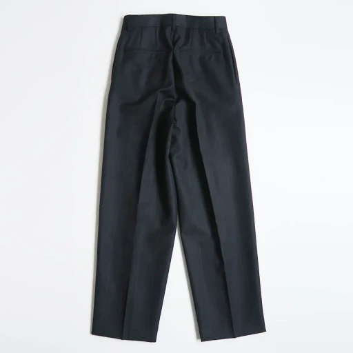 Bluefaced Wool Two-Tuck Slacks