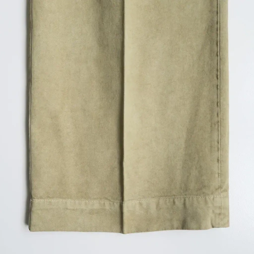 Garment-Dyed Finx Light Chino One-Tuck Wide Pants