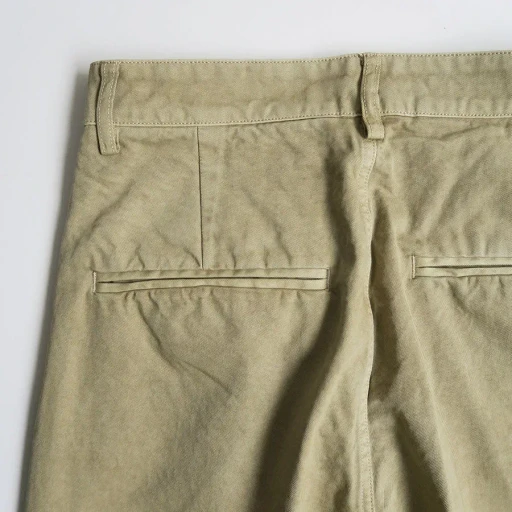 Garment-Dyed Finx Light Chino One-Tuck Wide Pants