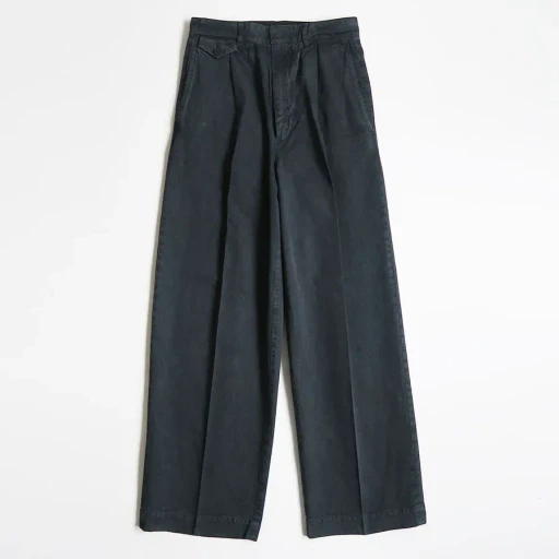 Garment-Dyed Finx Light Chino One-Tuck Wide Pants
