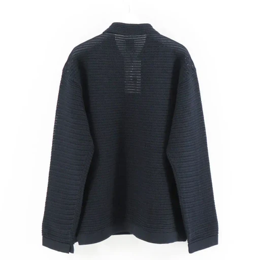 Summer Knit Polo Cardigan