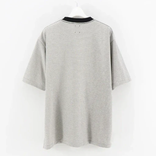 High Twist Cotton Border T-Shirt
