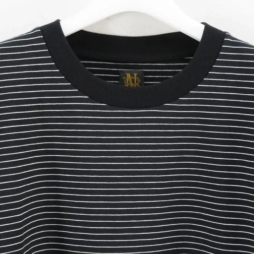 High Twist Cotton Border T-Shirt