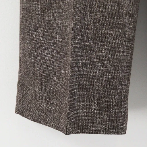 Wool Linen 1Tuck Slacks