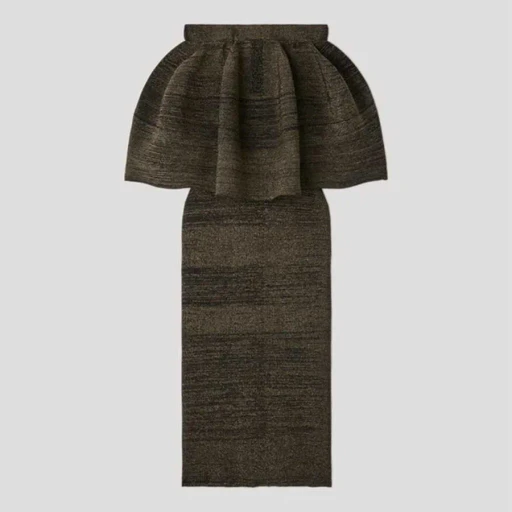 Pottery Glitter Layered Dress