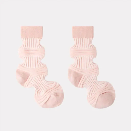 Garter Rib Socks