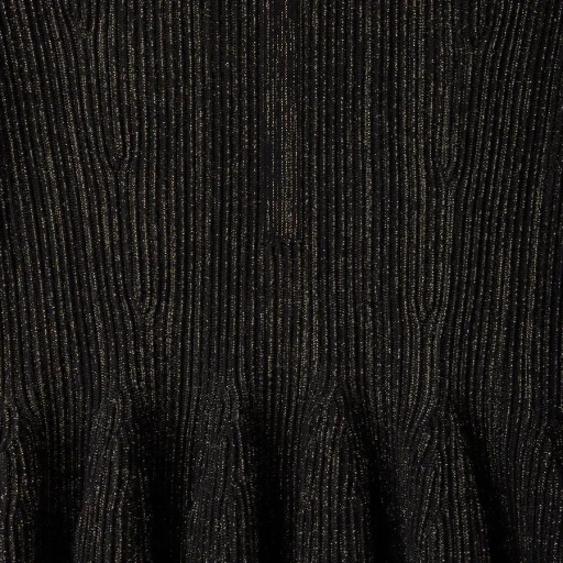 Hypha Glitter Collarless Zip Jacket