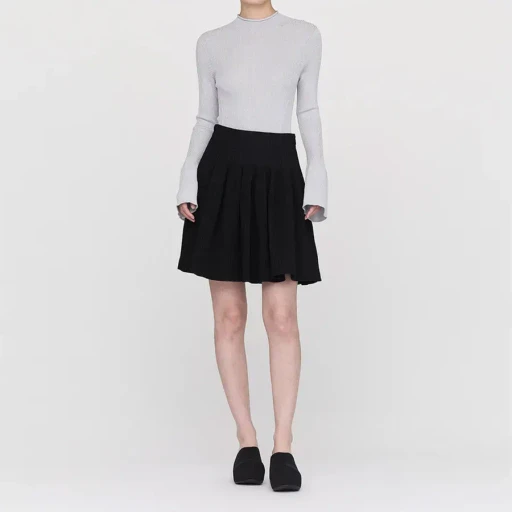 Soft Portrait Long Bell Sleeve Top