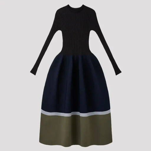 Pottery Long Sleeve Dress