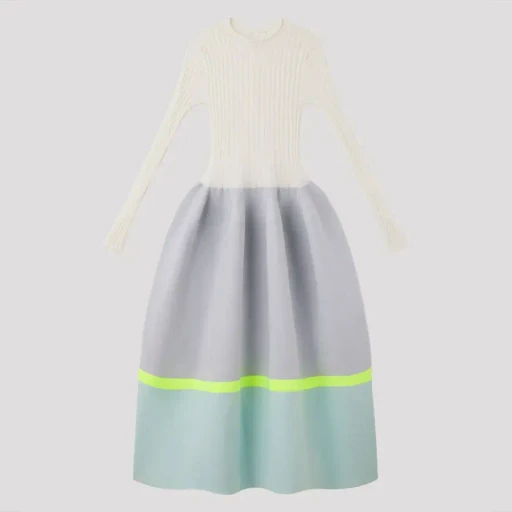 Pottery Long Sleeve Dress